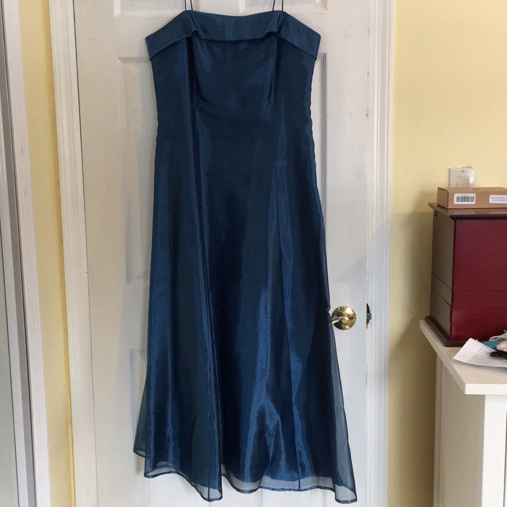 Blue gown